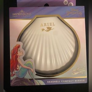 Impressions Disney princess Ariel Seashell Compact Mirror